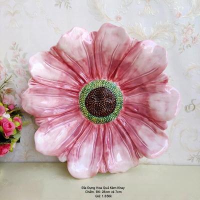 BÌNH THỦ CÔNG HOA ĐÀO HAI MẶT